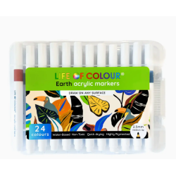 Marqueurs en acrylique - Earth Colors
