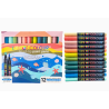 LOT DE 12 FEUTRES ACRYLIQUES BRUSH OCEAN