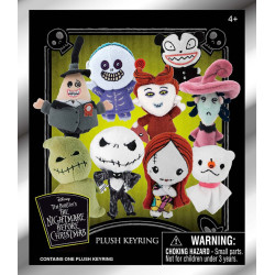 BLIND BOX L'ETRANGE NOEL DE MONSIEUR JACK - Plush Bag Clip disney