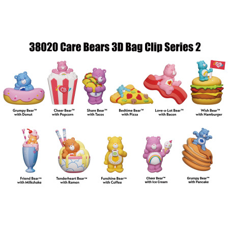 BLIND BAG LES BISOUNOURS - Series 2 - 3D Foam Bag Clip