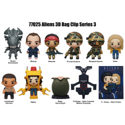 BLIND BAG ALIENS - Series 3 - 3D Foam Bag Clip