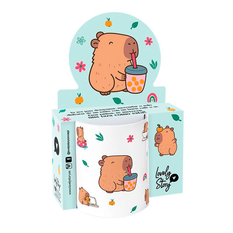Tasse à thé Blubble Capybara 330 ml