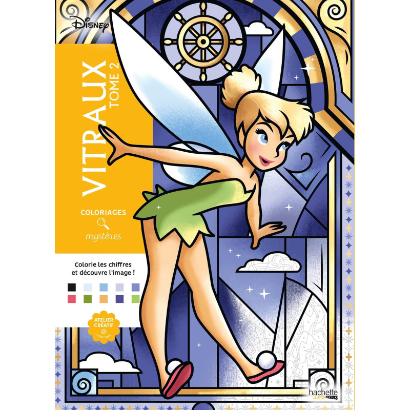 Coloriages VITRAUX TOME 2 DISNEY