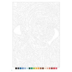 Coloriages mystères - Grands classiques Spécial Portraits