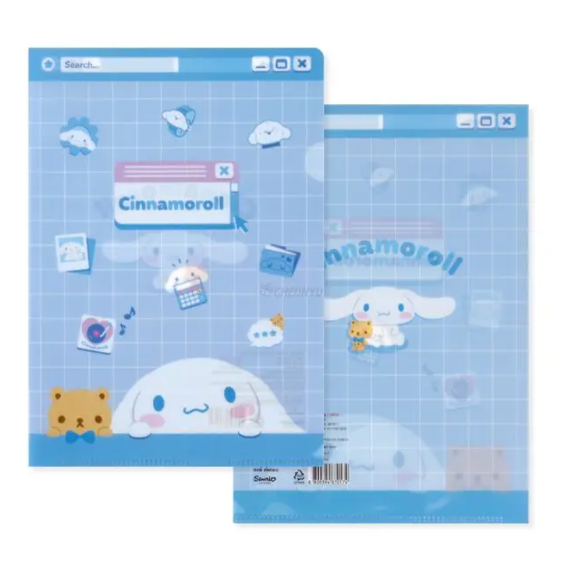 Pochette à dossiers A4 translucide Sanrio Cinnamoroll