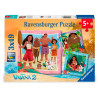 Puzzle Vaiana 2 Disney 3x49pcs