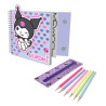 Ensemble de coloriage Kuromi Hello Kitty