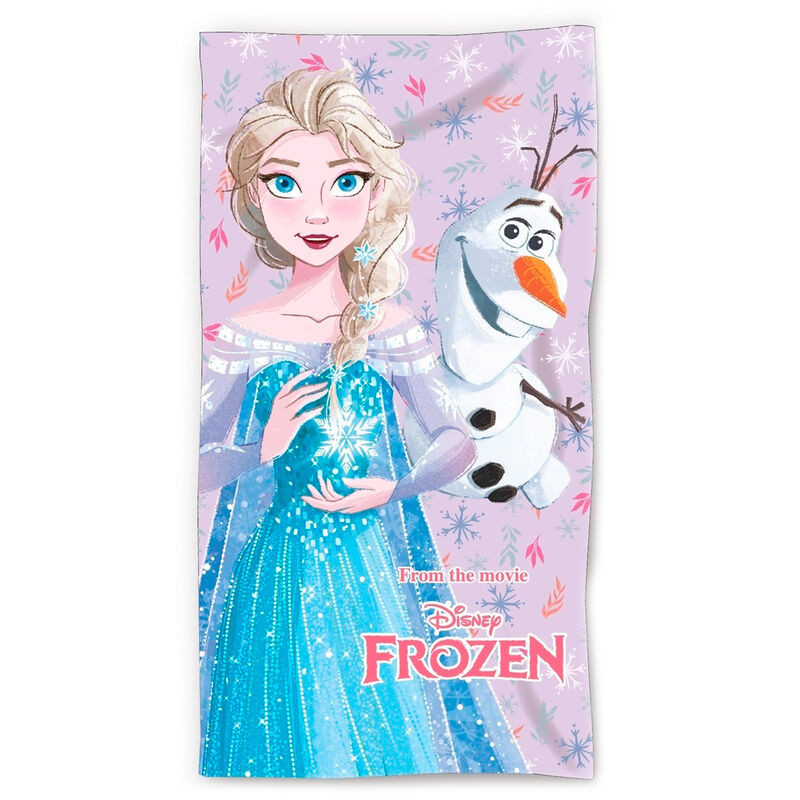SERVIETTE DE PLAGE LA REINE DES NEIGES DISNEY