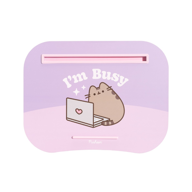 SUPPORT COUSSIN ORDINATEUR PORTABLE PUSHEEN MOMENTS