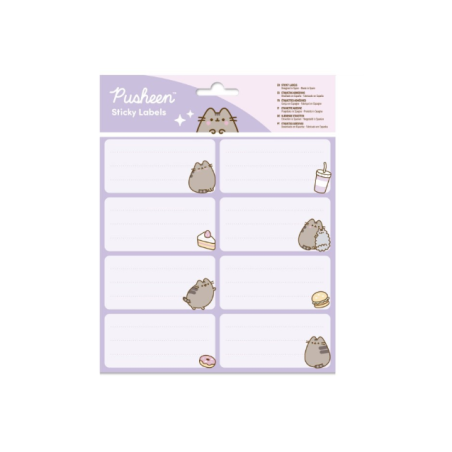 ÉTIQUETTES ADHÉSIVES PUSHEEN MOMENTS