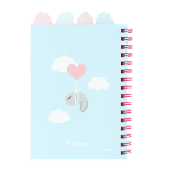 CARNET AVEC INTERCALAIRES PUSHEEN PURRFECT LOVE COLLECTION