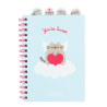 CARNET AVEC INTERCALAIRES PUSHEEN PURRFECT LOVE COLLECTION