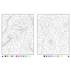 LA REINE DES NEIGES - Coloriages Magiques - Mystères - Disney