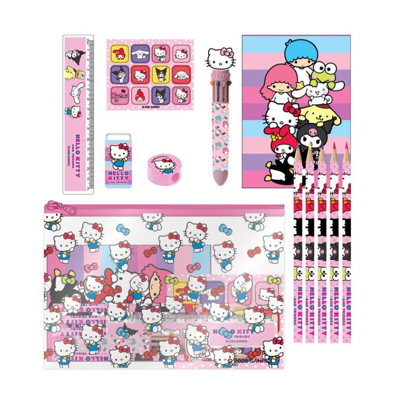 Ensemble de papeterie Hello Kitty