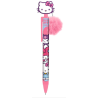 Stylo avec pompon Hello Kitty