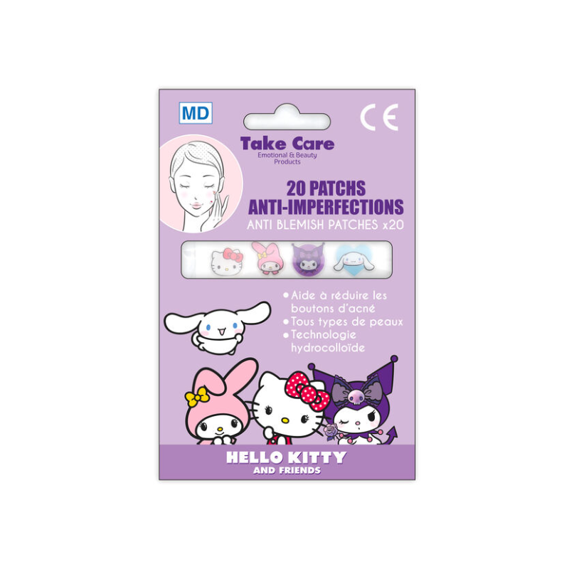 Pack de 20 patchs anti imperfections - Hello Kitty