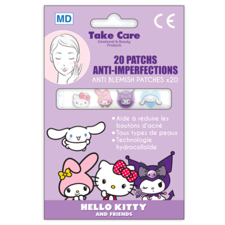 Pack de 20 patchs anti imperfections - Hello Kitty