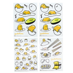 Pack d'autocollants réutilisable Gudetama