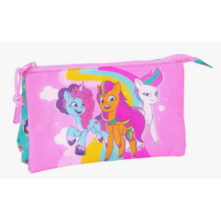 Trousse triple compartiments My Little Pony