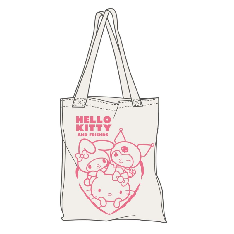 Sac Tot bag Hello Kitty et ses amis