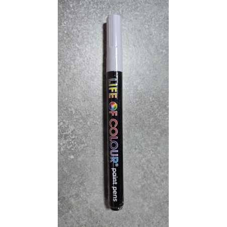 Feutre Acrylique Blanc Pointe 1mm