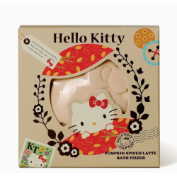 Boule de Bain Hello Kitty Senteur de latte épicée à la citrouille pour bain moussant d'automne