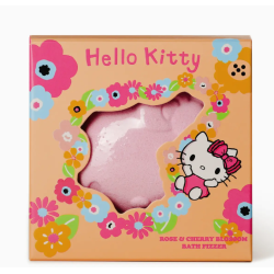 BOULE DE BAIN HELLO KITTY Parfum Rose & Fleur de Cerisier