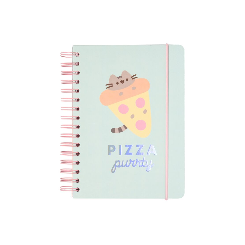 Carnet à spirale A5 Pusheen foodie