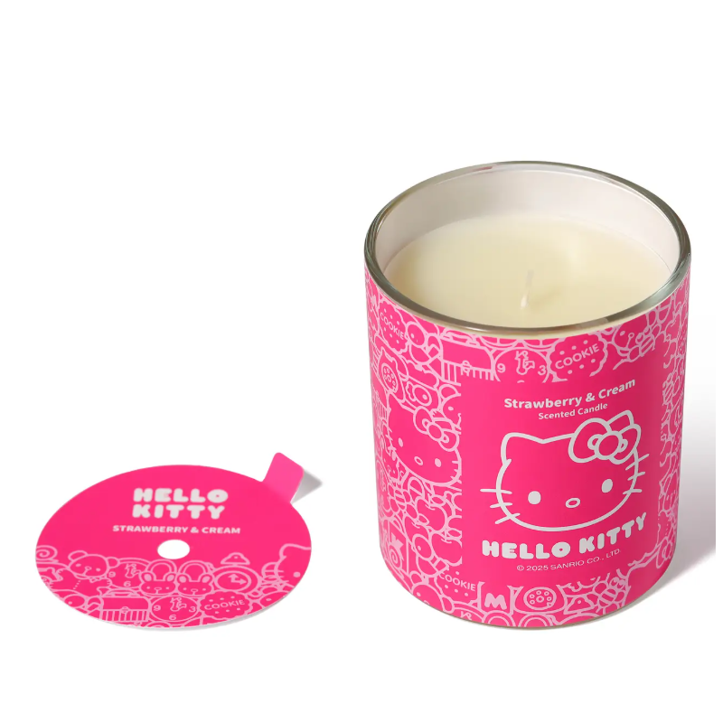 Bougie Hello Kitty Parfum Fraise & Crème