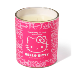 Bougie Hello Kitty Parfum Fraise & Crème
