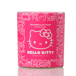 Bougie Hello Kitty Parfum Fraise & Crème