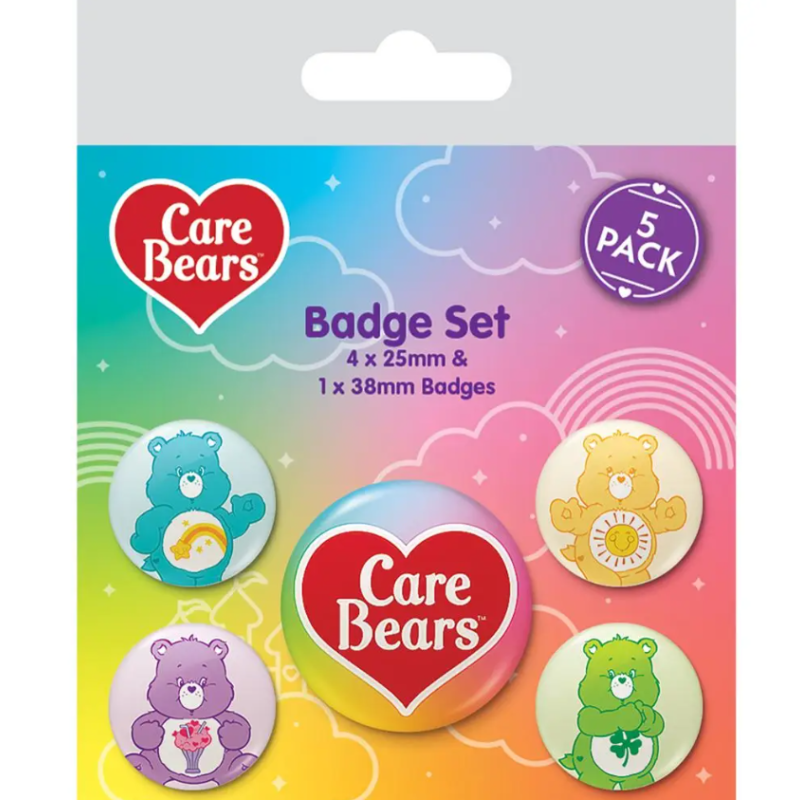 Lot de badges Bisounours