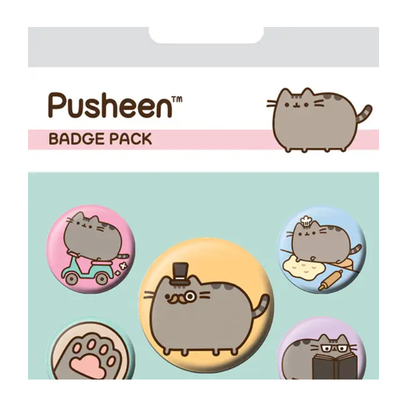 LOT DE BADGES PUSHEEN
