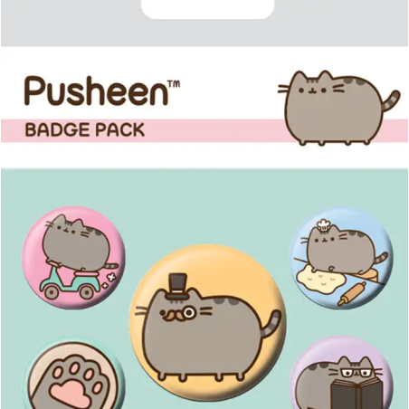 LOT DE BADGES PUSHEEN