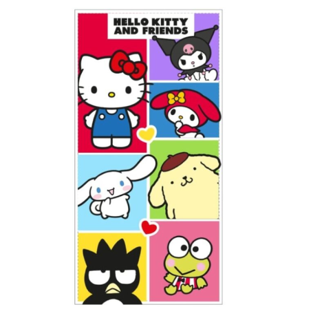Serviette en microfibre Hello Kitty