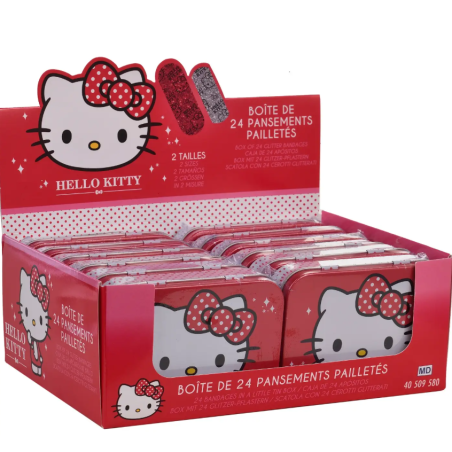 Boîte de 24 Pansements Hello Kitty