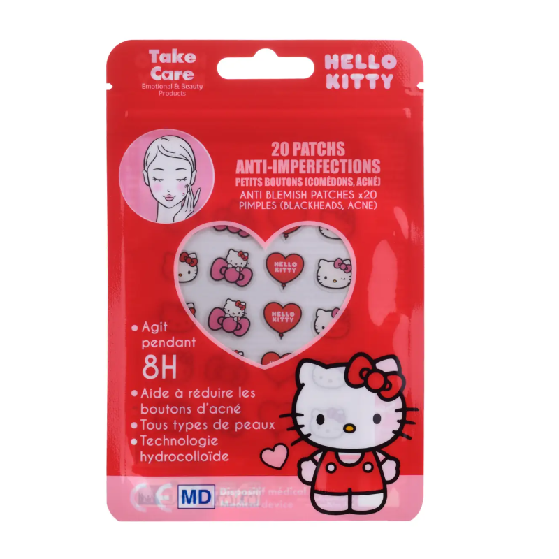 Patch Anti Imperfection Hello Kitty sous licence officielle