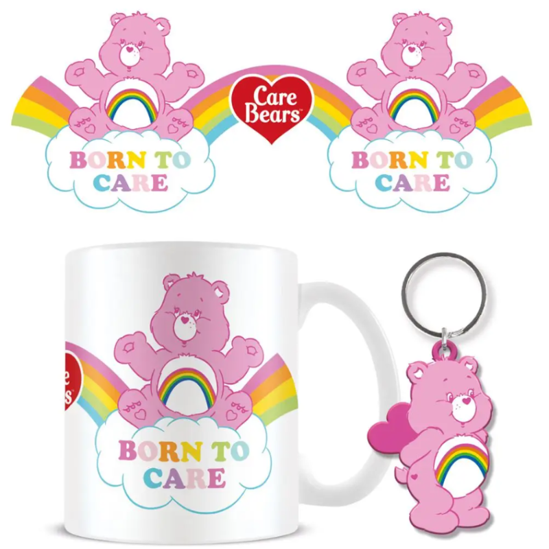 ENSEMBLE DE MUG + PORTE-CLES BISOUNOURS