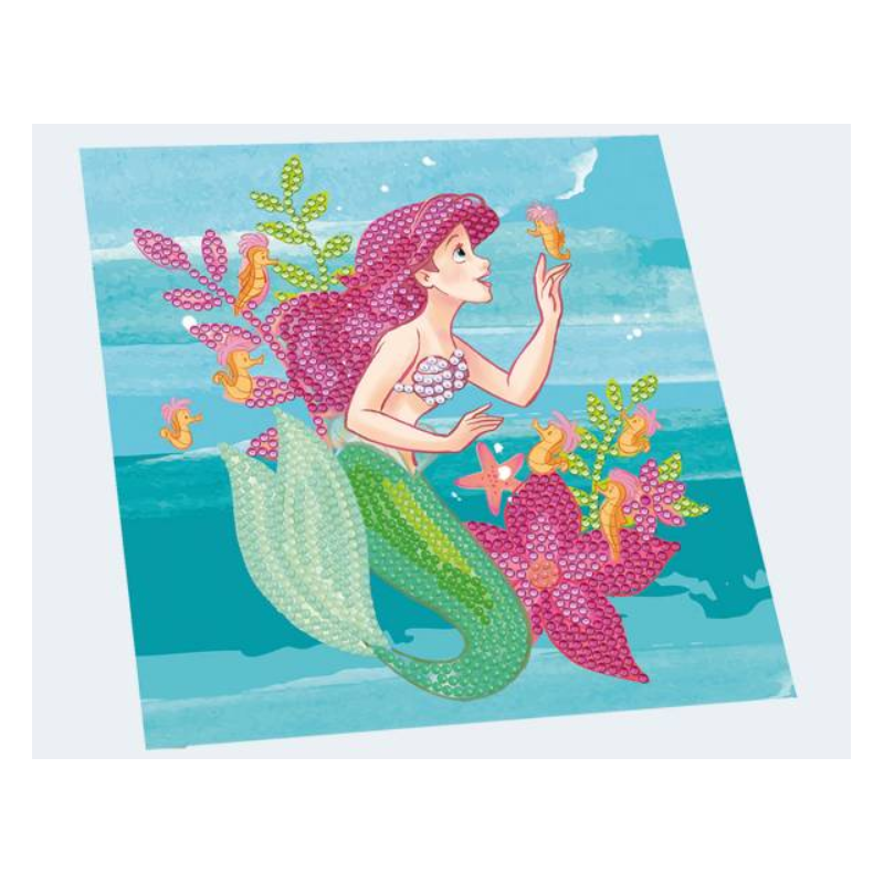 Crystal Art Ariel la petite sirène Disney
