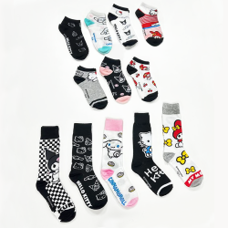 Coffret cadeau de 12 paires de chaussettes Hello Kitty, taille 35/41