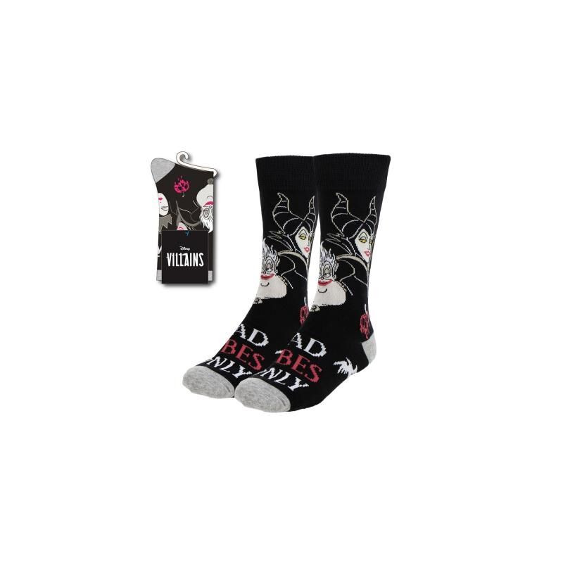 Chaussette Maléfique et Ursula TU 36/43 disney