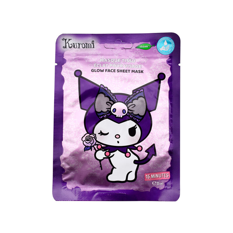 Masque visage éclat Kuromi - Hello Kitty