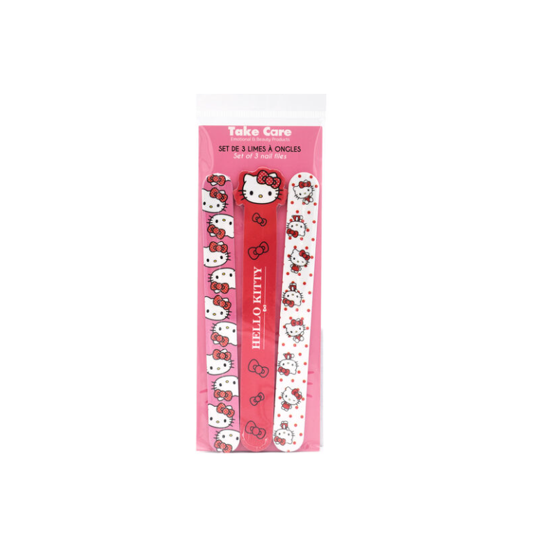 Set de 3 limes à ongles Hello Kitty