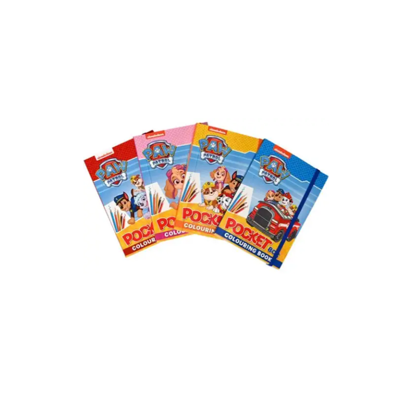 Blind bag carnet de coloriage Pat Patrouille - 10x15cm