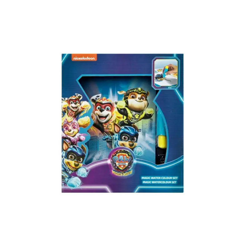 Coffret d'aquarelle magique Pat Patrouille