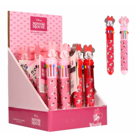 Blind box stylo multicouleurs Minnie - Disney