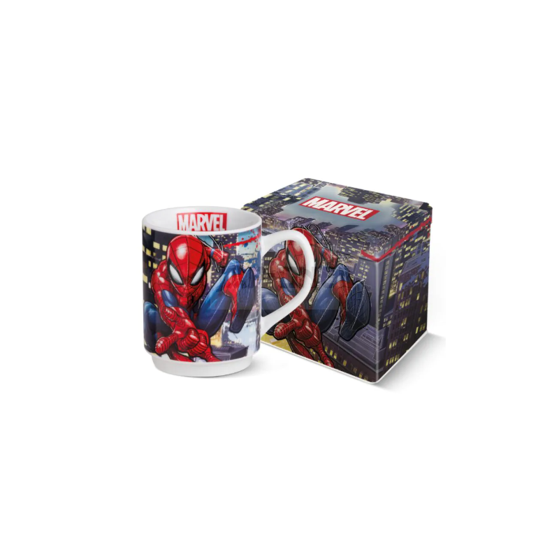 Mug avec boîte en métal Spiderman - Marvel - 350ml