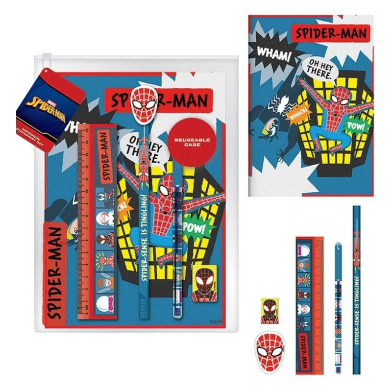 Ensemble de papeterie Spiderman - Marvel