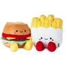 Peluches magnétiques Hamburger+Frites
