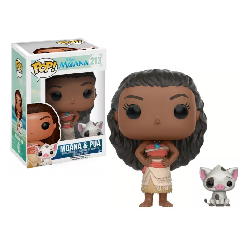 DISNEY - POP N° 213 - Moana and Pua 'Vaiana'